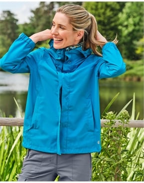 Bright green sale rain jacket