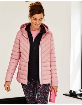 Ladies dusky pink on sale jacket