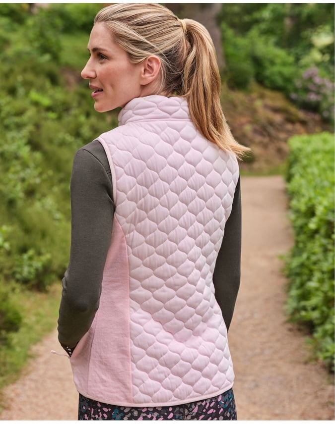 Windermere Organic Cotton Quilted Gilet