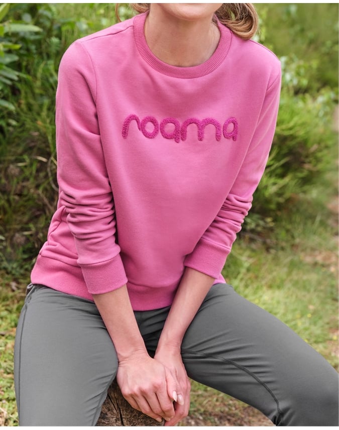 Keswick Organic Cotton Embroidered Sweatshirt