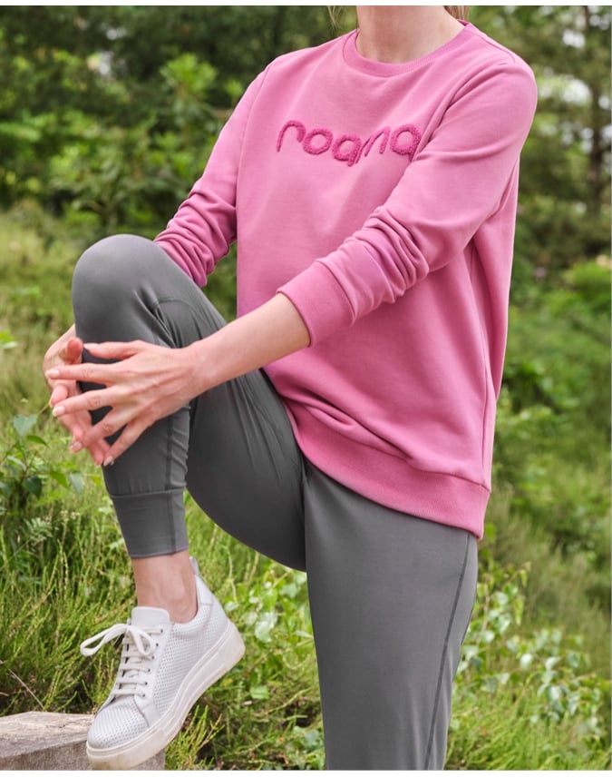 Keswick Organic Cotton Embroidered Sweatshirt