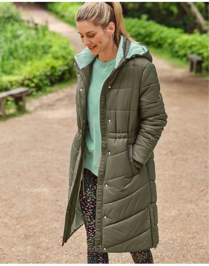Sierra Longline Puffer Coat