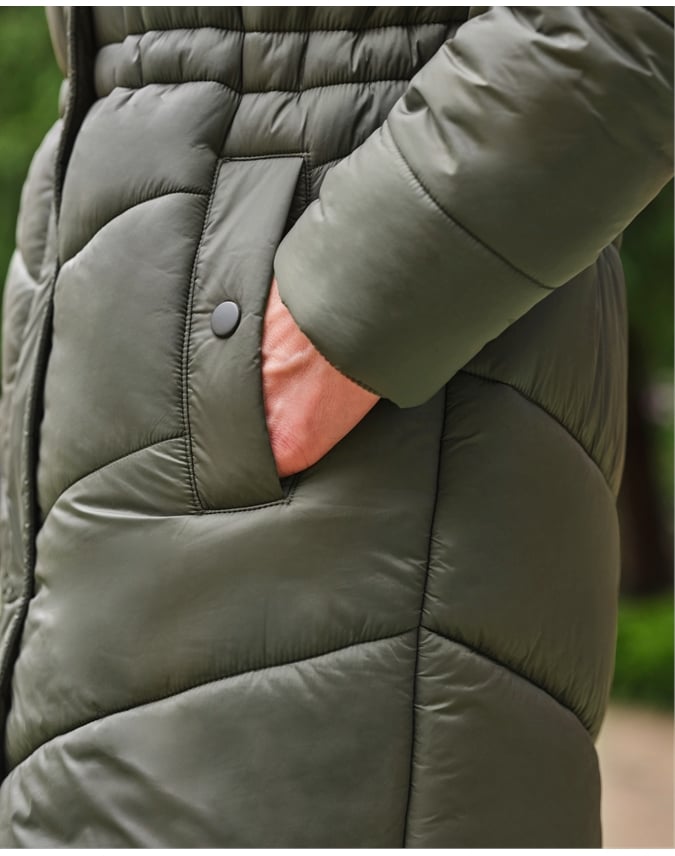 Sierra Longline Puffer Coat