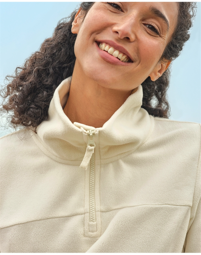 Grasmere Zip Neck Fleece Tunic