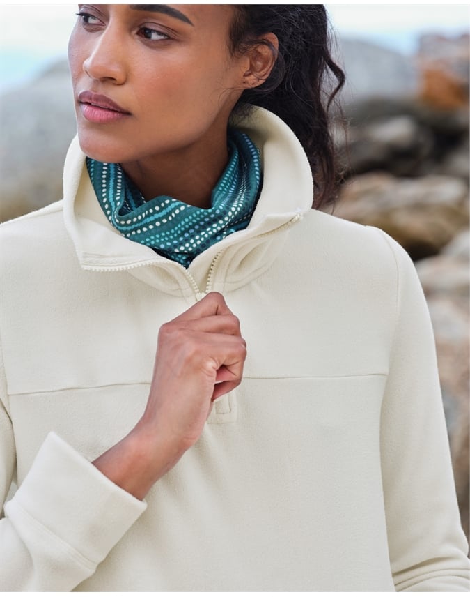 Grasmere Zip Neck Fleece Tunic