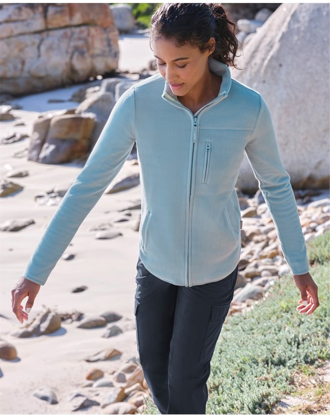 Ravine Longline Zip Through Fleece