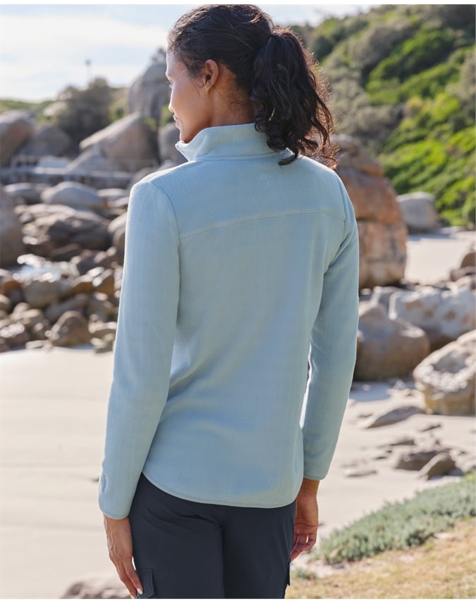 Ravine Longline Zip Through Fleece