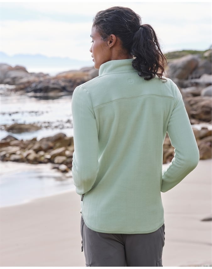 Ravine Longline Zip Through Fleece