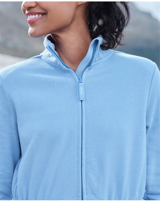 Blakeney Drawcord Zip Through Sweatshirt