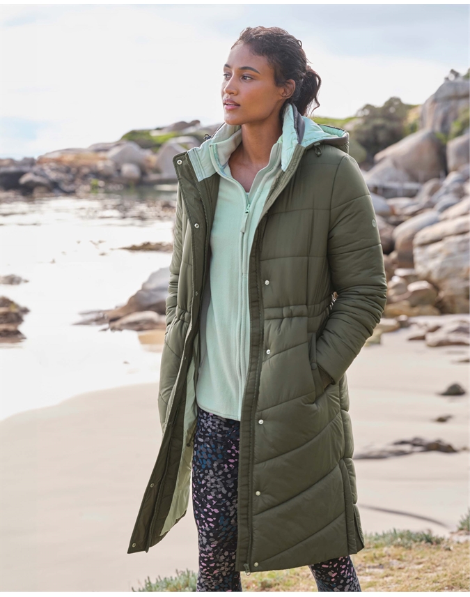 Sierra Longline Puffer Coat