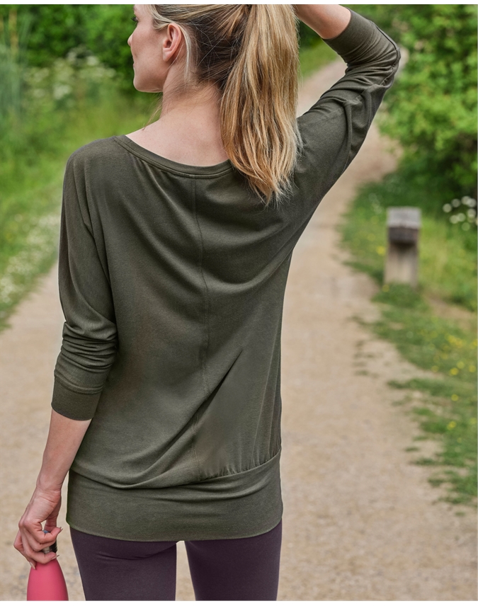 Zen Full Length Batwing Top