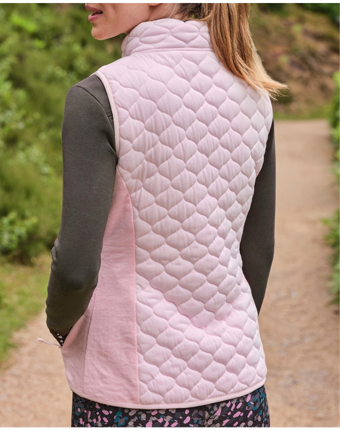 Windermere Organic Cotton Quilted Gilet