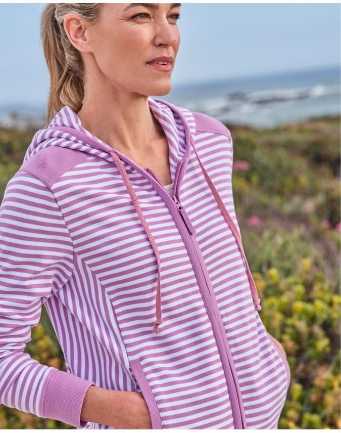 Ambleside Zip Through Hooded Sweatshirt