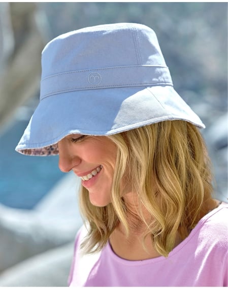 Reversible Cotton Bucket Hat